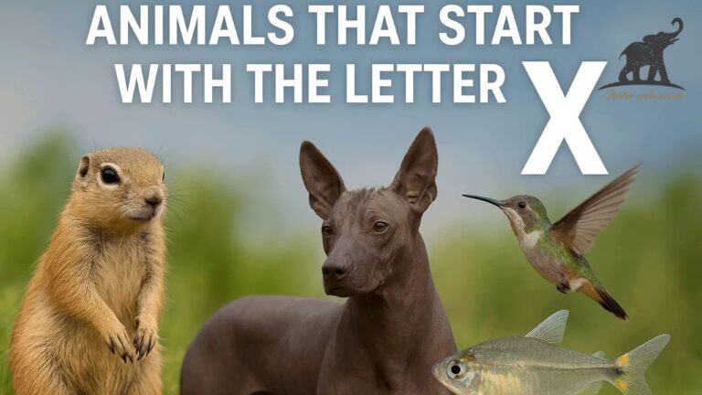 Animals That Start With X