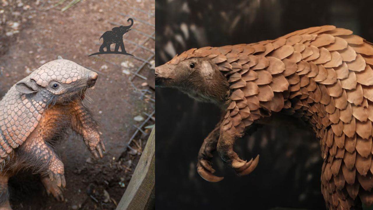 Pangolin vs Armadillo Nature's Armored Oddities